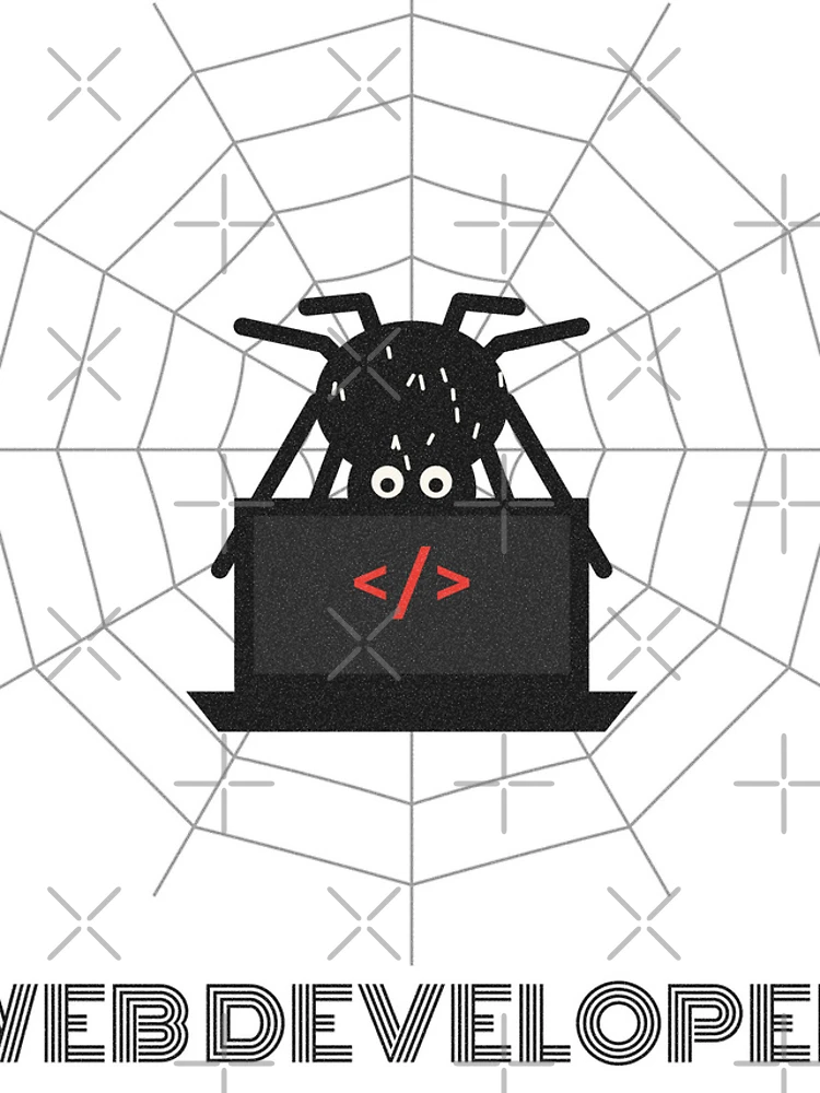 Thumbnail 4 of 4, Samsung Galaxy Phone Case, Web Developer Spider Coding Pun designed and sold by somebasic.