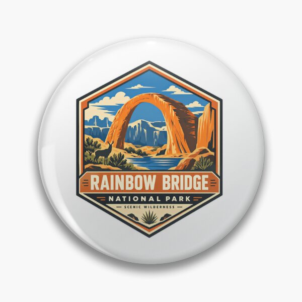 Item preview, Rainbow Bridge National Park Scenic Wilderness Utah Travel Hiking designed and sold by Simsimah26Parks.