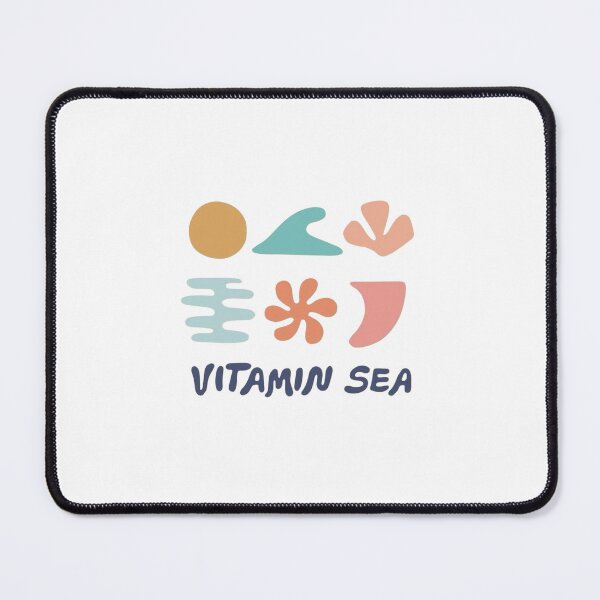 Item preview, Vitamin Sea Retro Coastal Beach Aesthetic Design designed and sold by AandBCollective.
