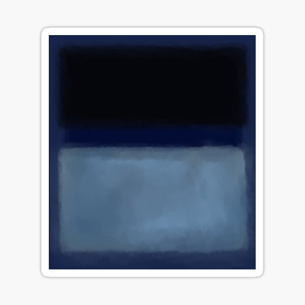 Rothko Inspired #1 Sticker