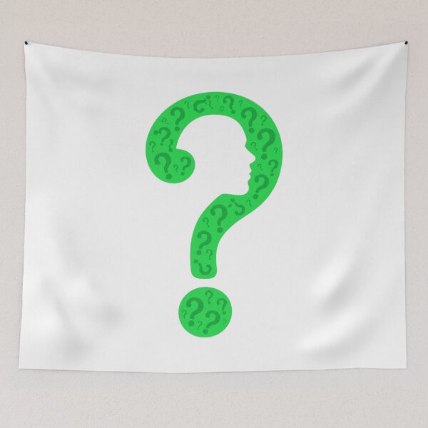 Item preview, Green Question Mark designed and sold by MaconAlicia.