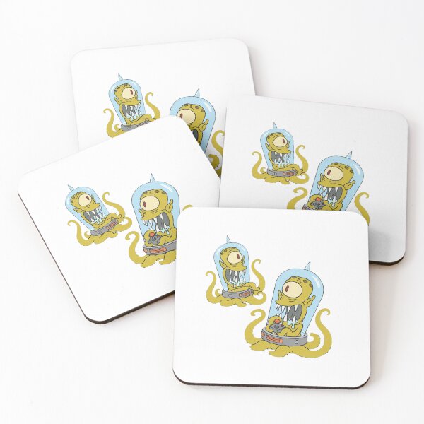 Item preview, Kang And Kodos Alien designed and sold by MaconAlicia.