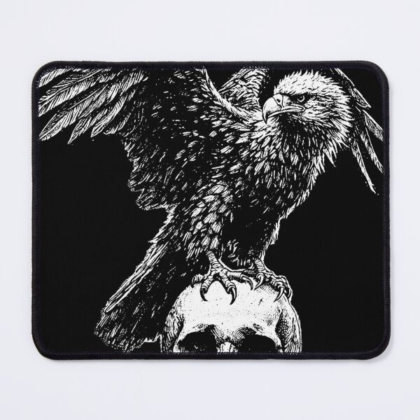 Item preview, Dark Art Eagle with Skull Wild Bird designed and sold by MORSPECTIVE.