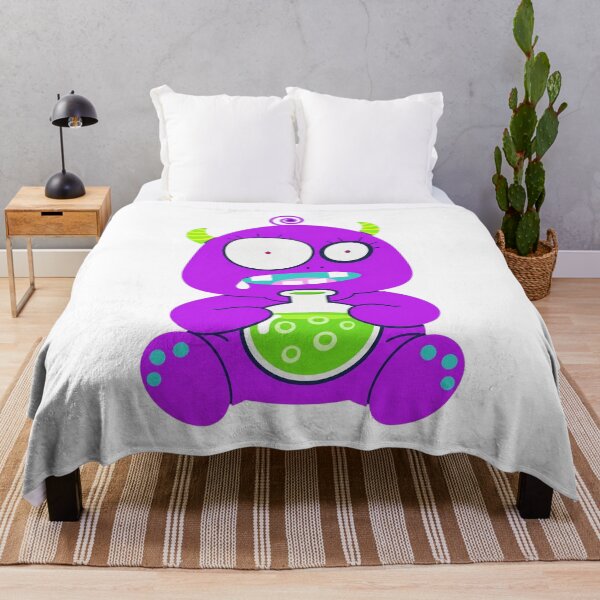 Item preview, Purple Monster Baby designed and sold by MaconAlicia.