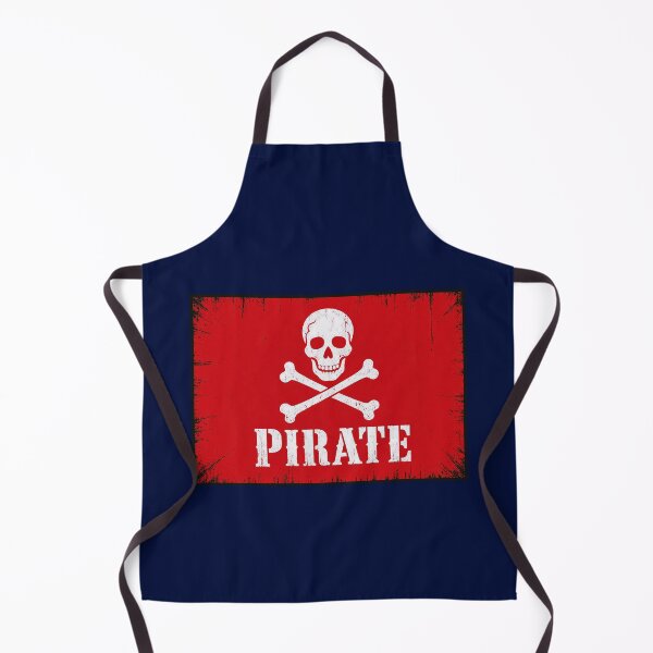 Item preview, Red Vintage Jolly Roger Buccaneer Flag designed and sold by whitneyrichmo.