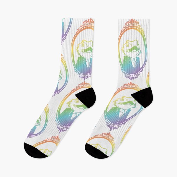 Item preview, Beardie in Rainbow designed and sold by ArtByJaime1843.