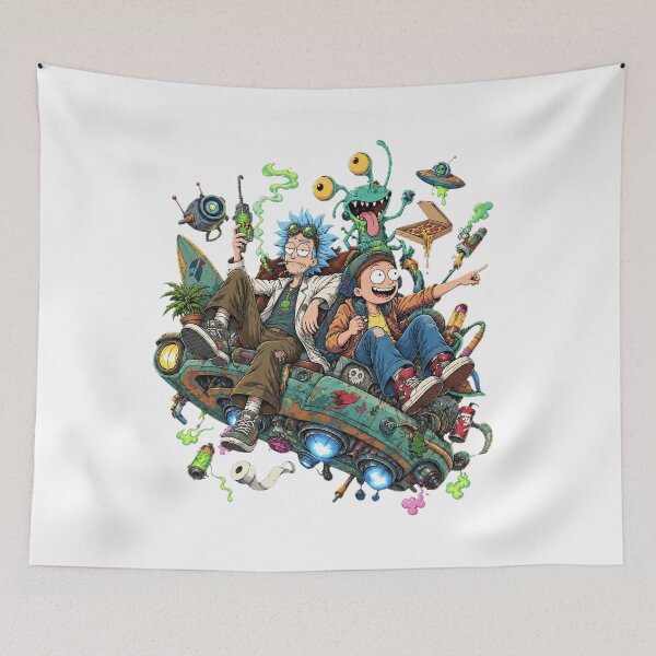 Item preview, Rick And Morty Chaos designed and sold by MaconAlicia.