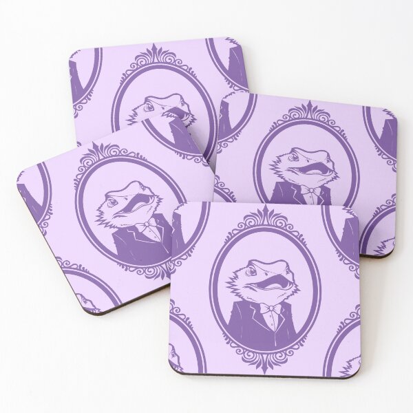 Item preview, Beardie in Purple designed and sold by ArtByJaime1843.