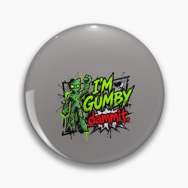 Item preview, I'm Gumby Dammit Quote Animated Figurine-4 designed and sold by LennyMerz.