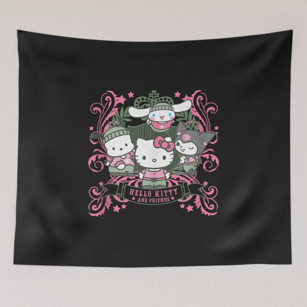 Item preview, Hello Kltty and Friends Pochacco CinnamoroII & Kuromi Sleeveless designed and sold by sammyypomcm.