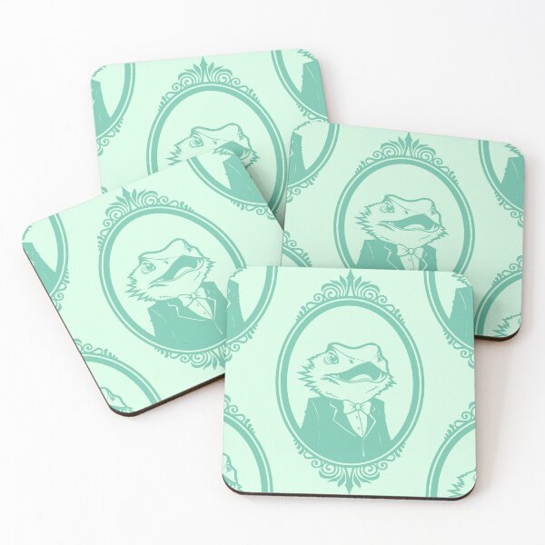 Item preview, Beardie in Aqua designed and sold by ArtByJaime1843.
