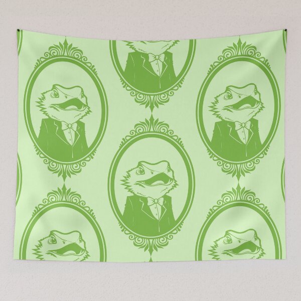 Item preview, Beardie in Green designed and sold by ArtByJaime1843.