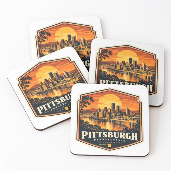 Item preview, Pittsburgh Pennsylvania City Of Bridges Travel Souvenir Hometown Pride designed and sold by NeedForParks.