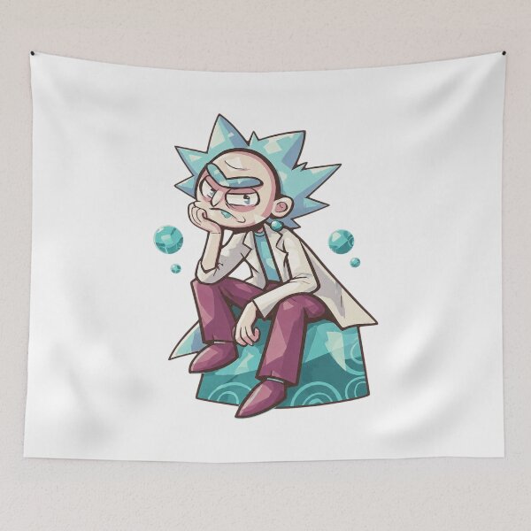 Aperçu de l'œuvre Rick Sanchez Cool Vibes créée et vendue par MaconAlicia.