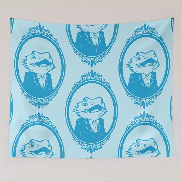 Item preview, Beardie in Blue designed and sold by ArtByJaime1843.