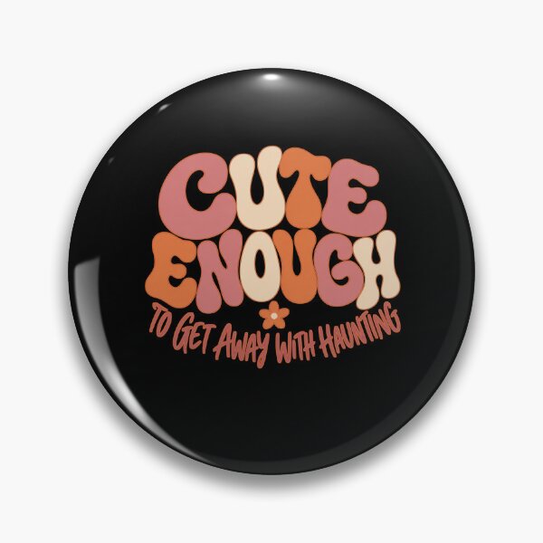 Item preview, Cute Enough To Get Away With Haunting Retro Halloween Shirt designed and sold by PhylonBoxx.