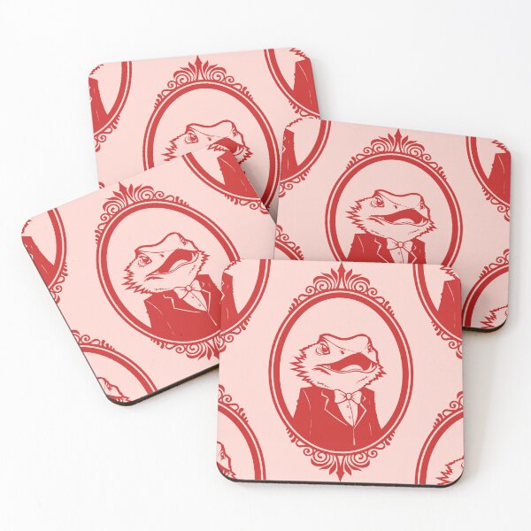 Item preview, Beardie in Red designed and sold by ArtByJaime1843.