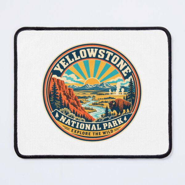 Item preview, Yellowstone National Park Explore The Wild Travel Nature Outdoors designed and sold by NeedForParks.