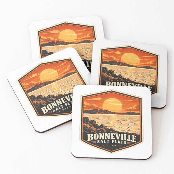 Item preview, Bonneville Salt Flats Utah Travel Destination Explorer designed and sold by NeedForParks.