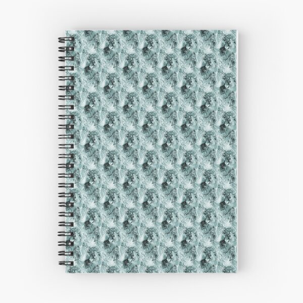 Item preview, Monochromatic Abstract Flowers in Teal designed and sold by Artistestella.