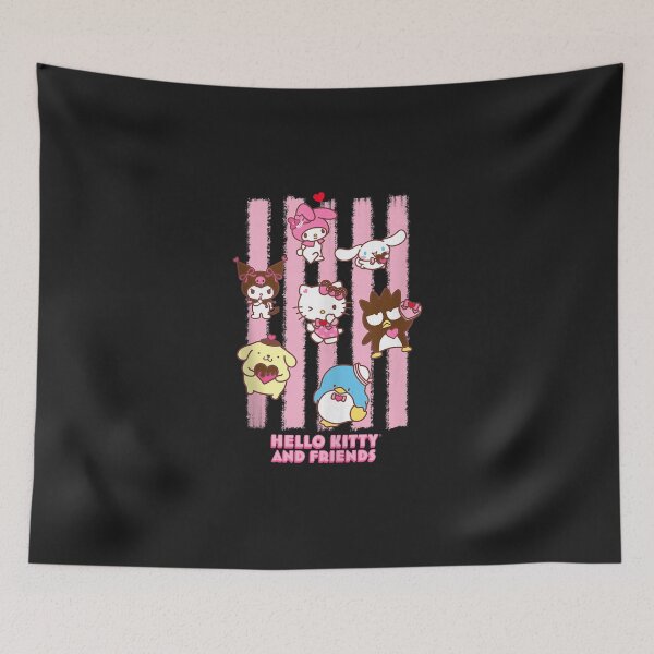 Item preview, Hello Kltty and Friends My Melody CinnamoroII Kuromi Stripes designed and sold by sammyypomcm.