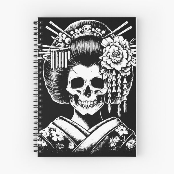 Item preview, Dark Art Geisha Girl Japanese Anime Rose Women Oriental Tattoo designed and sold by MORSPECTIVE.