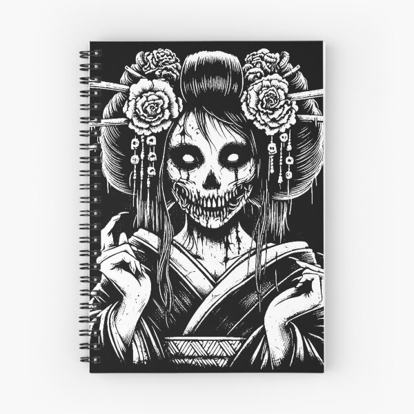 Item preview, Dark Art Geisha Girl Japanese Anime Rose Women Oriental designed and sold by MORSPECTIVE.
