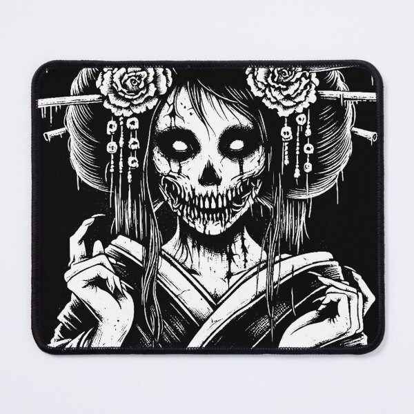 Item preview, Dark Art Geisha Girl Japanese Anime Rose Women Oriental designed and sold by MORSPECTIVE.