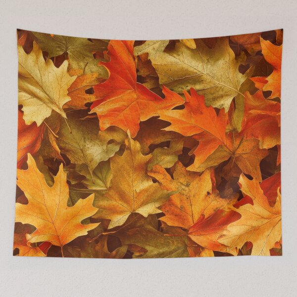 Item preview, Autumn Leaves In Golden Orange, Yellow And Green designed and sold by DEC02.