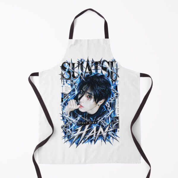 Item preview, Han Jisung Stray Kids Suiatsu Cyber Gothic Blue Fan Art Poster designed and sold by Valeree Store.