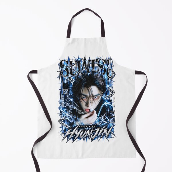Item preview, Hyunjin Stray Kids Suiatsu Icy Blue Cyber Gothic Fan Art Design designed and sold by Valeree Store.