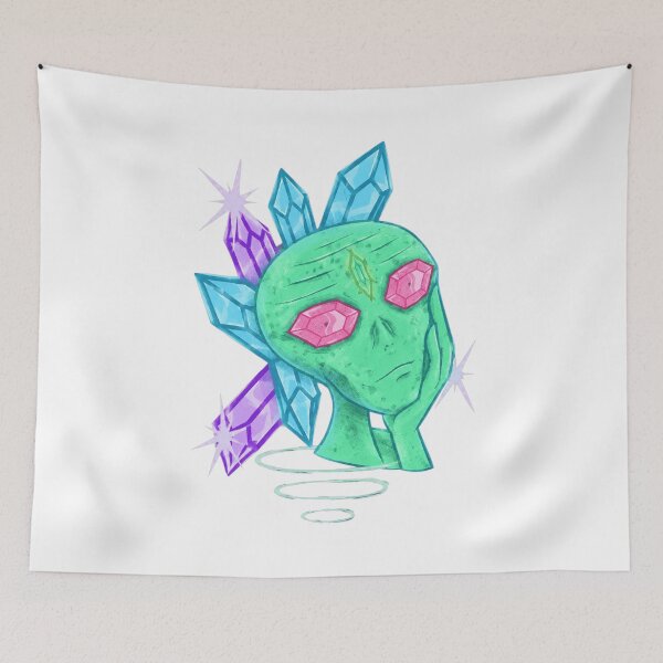 Item preview, Crystal Alien Head designed and sold by MaconAlicia.