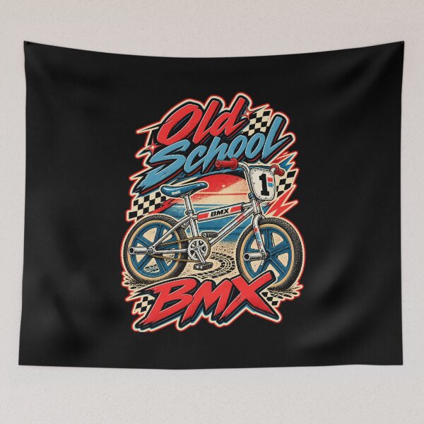 Item preview, Freestyle Oldschool BMX Racing Sticker Shirt Graphic designed and sold by Tong4130.