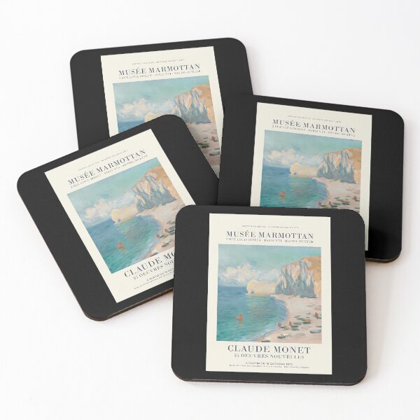 Item preview, Claude-Monet---Etretat-The-Beach-And-The-Falaise-D'Amont designed and sold by urabelami.