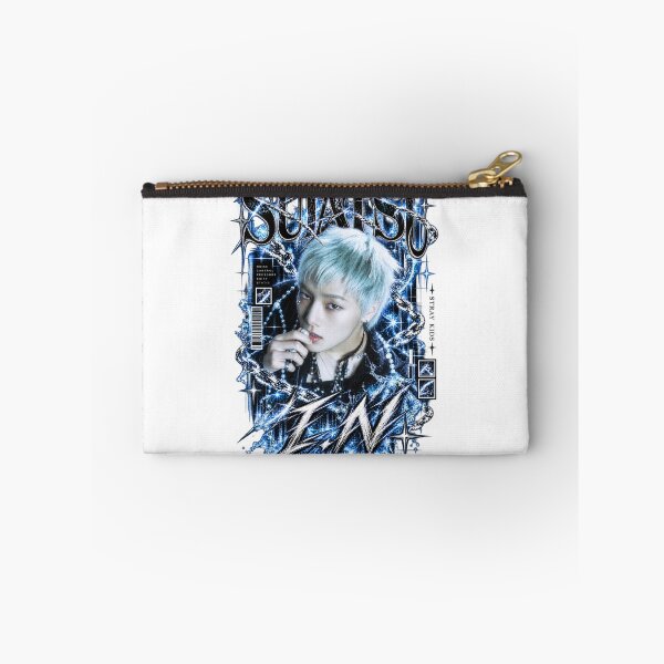 Item preview, I.N Jeongin Stray Kids Suiatsu Cyber Gothic Blue Fan Art designed and sold by Valeree Store.