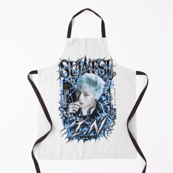 Item preview, I.N Jeongin Stray Kids Suiatsu Cyber Gothic Blue Fan Art designed and sold by Valeree Store.