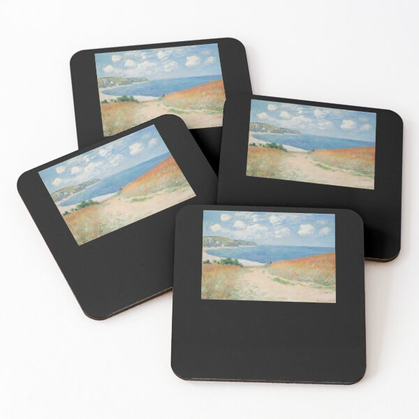 Item preview, Claude-Monet-Path-Through-The-Wheat-Fields-At-Pourville-1882 designed and sold by simerstandusm.