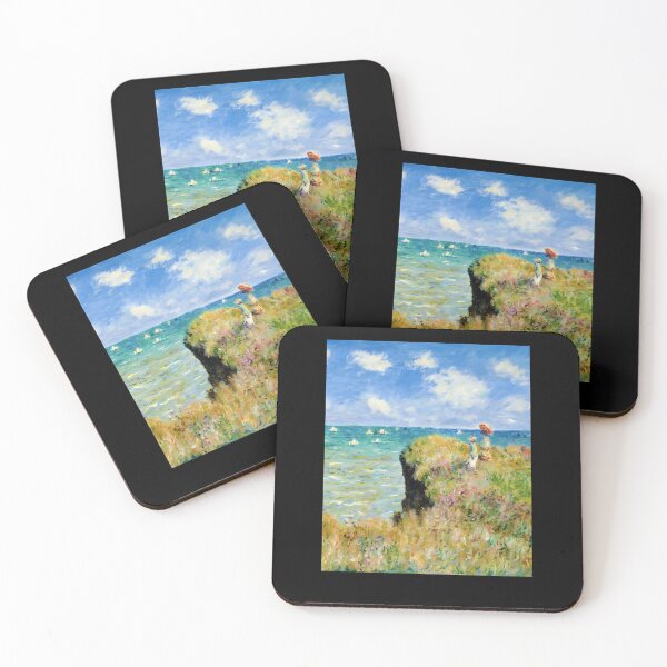 Item preview, Claude-Monet---Walk-On-The-Cliff-At-Pourville designed and sold by urabelami.