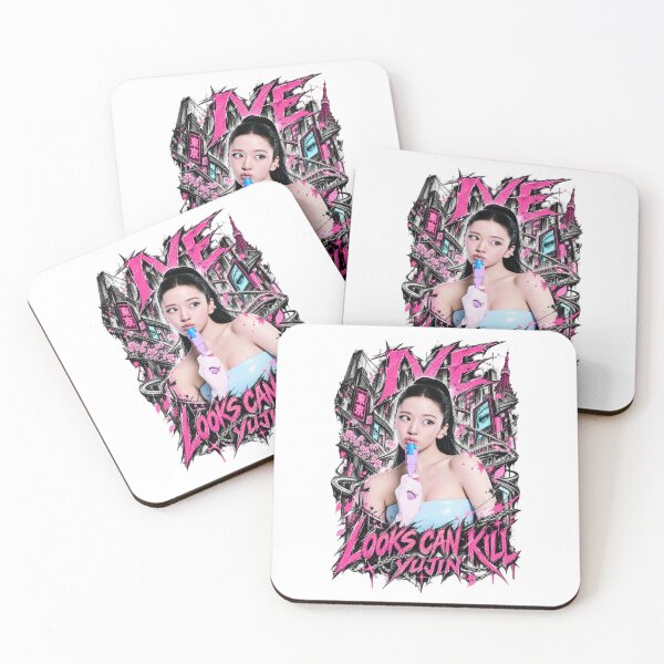 Item preview, Yujin Looks Can Kill IVE Metallic Typography designed and sold by Valereekmerch.