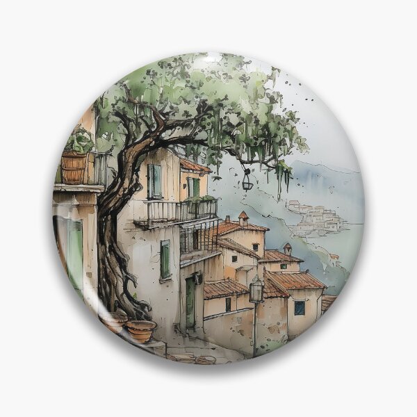 Item preview, Watercolour Painting House designed and sold by Christmille.