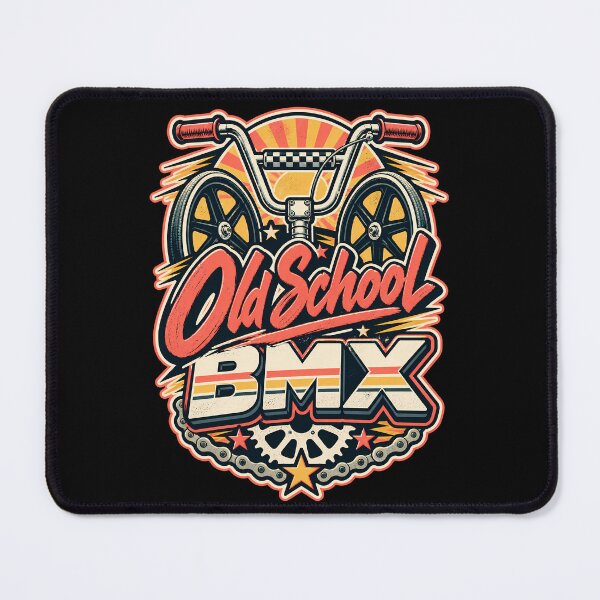 Item preview, Brush Letter Oldschool BMX Vintage Sticker Tee designed and sold by Tong4130.