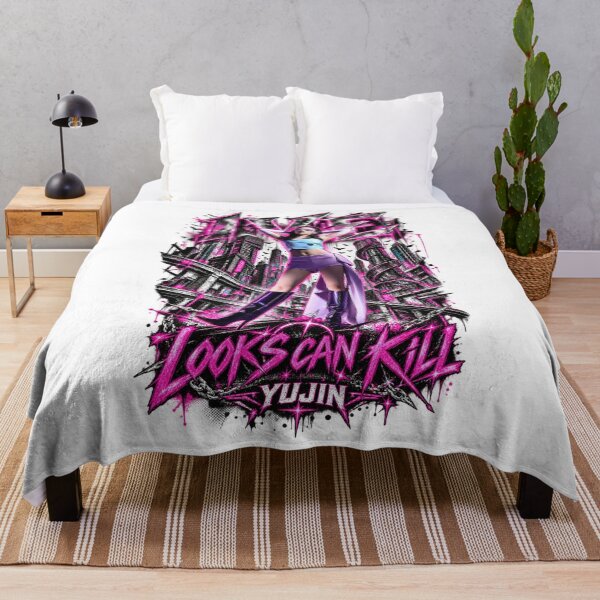 Item preview, IVE Yujin Looks Can Kill Gothic Pink Visual designed and sold by Valereekmerch.