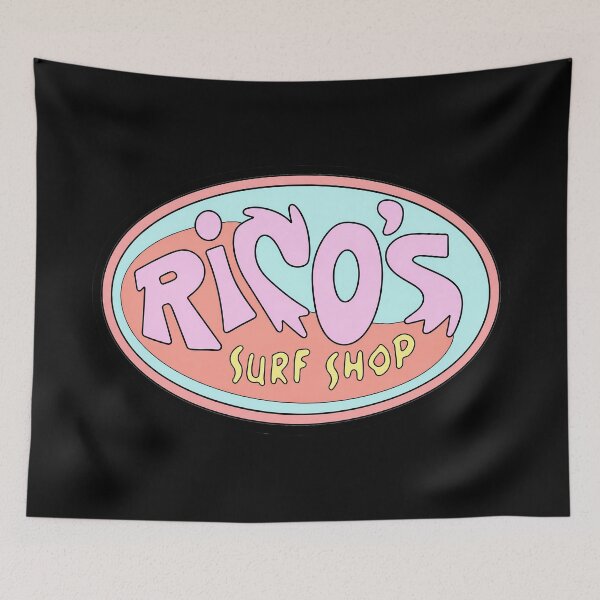 Item preview, Rico's surf shop Logo designed and sold by Bob Meme Life.