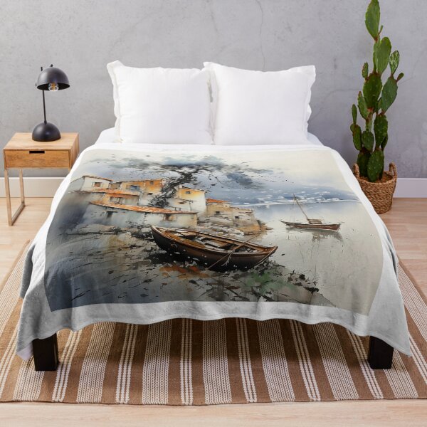 Item preview, Sea House Painting designed and sold by Christmille.