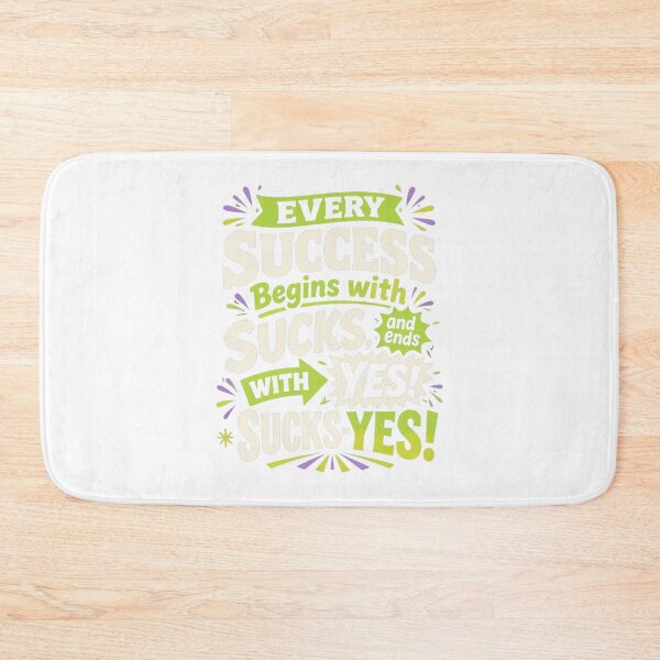 Item preview, Every Success Begins designed and sold by MaconAlicia.