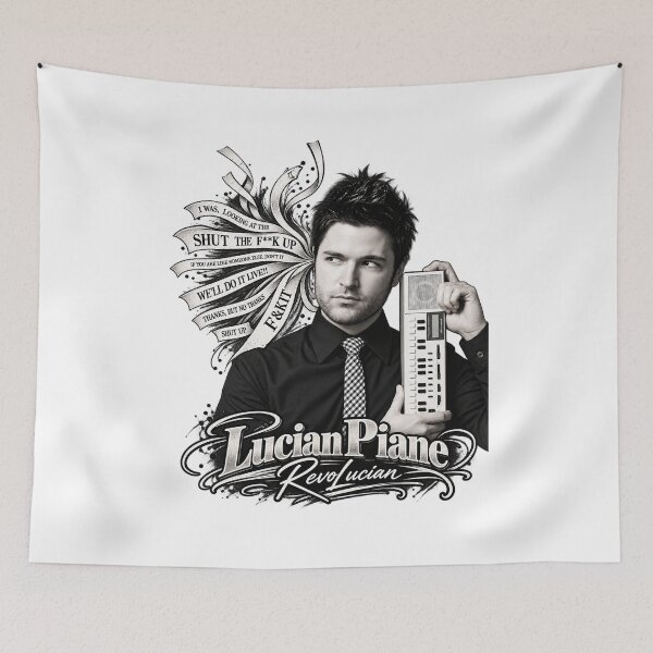Item preview, Lucian Piane - RevoLucian tribute designed and sold by DogWorldArt.