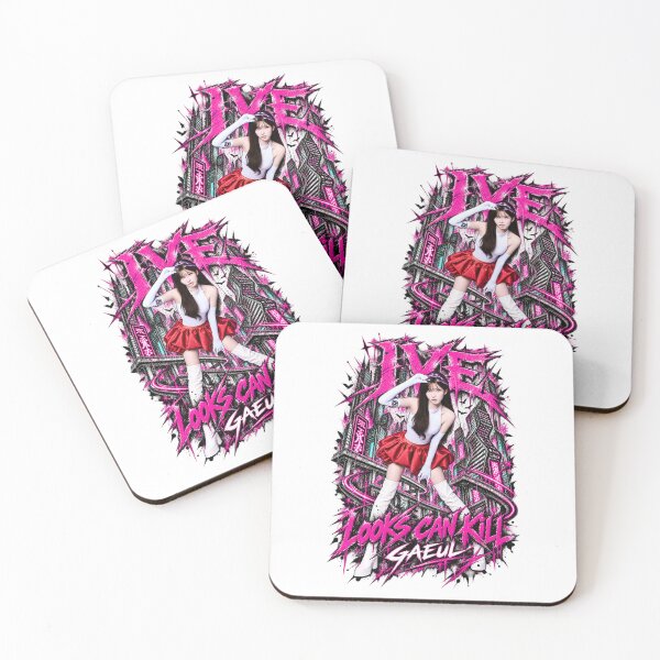 Item preview, Gaeul IVE Looks Can Kill Neon Pink designed and sold by Valereekmerch.