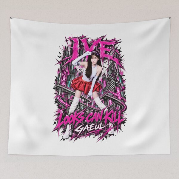 Item preview, Gaeul IVE Looks Can Kill Neon Pink designed and sold by Valereekmerch.