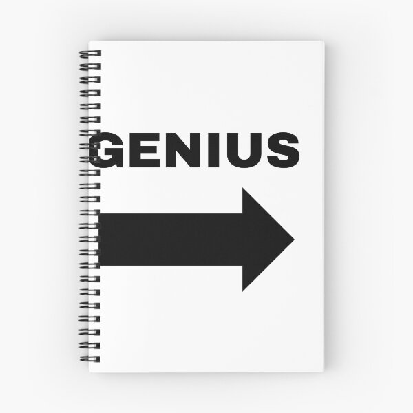 Item preview, Genius – Smart, Clever & Confident Design designed and sold by OFF-CTR.
