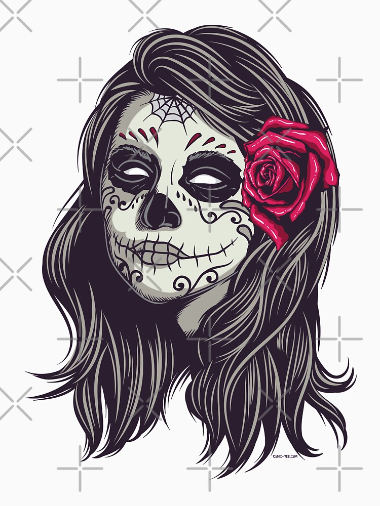 La Catrina - Dia De Los Muertos by IconicTee